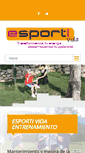 Mobile Screenshot of esportivida.com